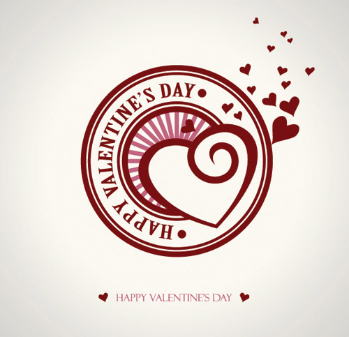 free vector Valentine day wordart graphics vector
